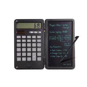 計算機筆記本 電紙板＋計算機二合一
